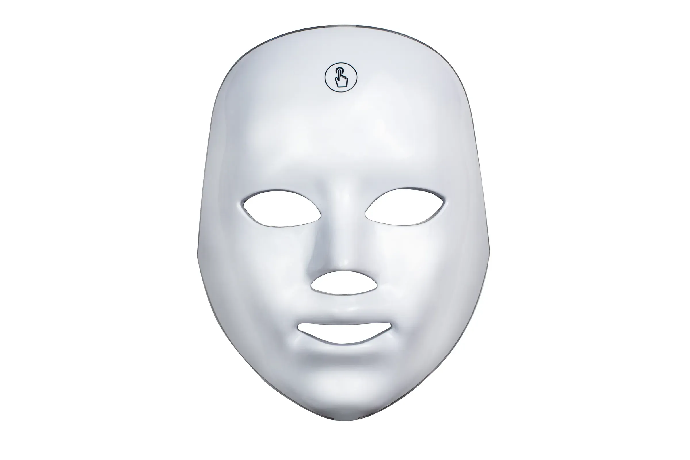 LED light anti-aging facial skin care mask for home use. Modern rejuvenation technology. LED light therapy, beauty devices ecommerce